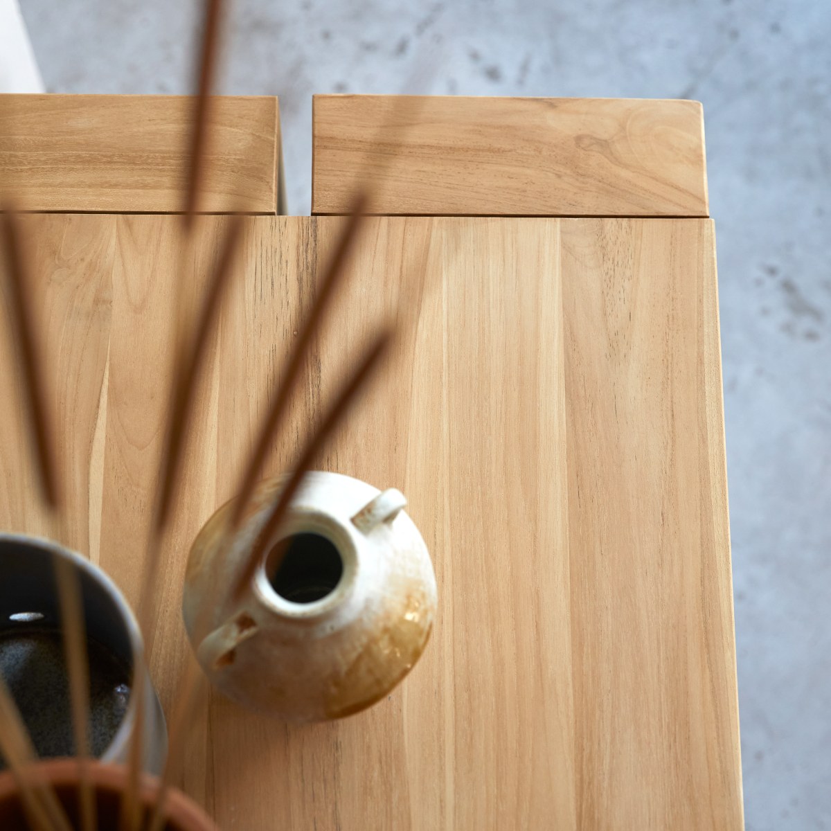 Eden - Buffet aus massivem Teakholz 210 cm