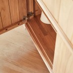 Achille - Sideboard in solid teak, 120 cm