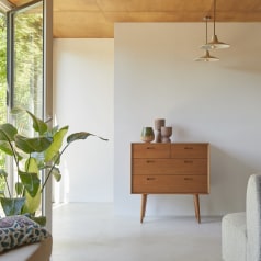 Magda 50's - Commode en acajou massif
