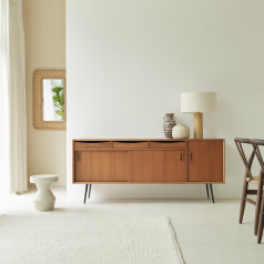 Simen - Buffet en acajou massif 170 cm