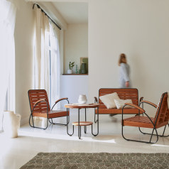 Key Wood - Salon en acacia massif, 4 places