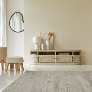 Celeste - Mobile TV in legno di pino 180 cm