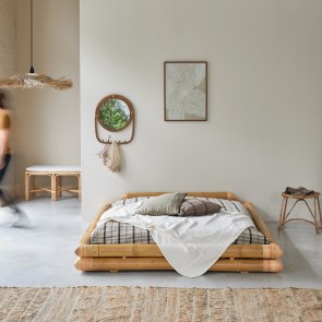 Balyss - Bamboe futonbed 160 x 200 cm