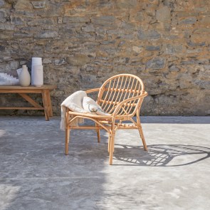 Mina - Rattan garden Armchair