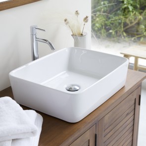 Alexi - Rectangle ceramic basin