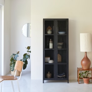 Cléo - Metal mesh Kitchen cabinet