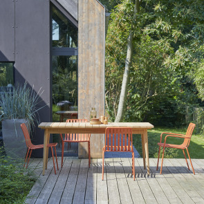 Vadim - Massief teakhouten tuintafel voor 6/8 personen