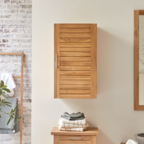 Soho - Solid teak wall unit