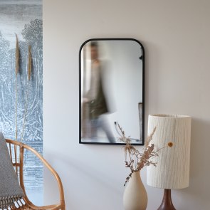 Nordic - Deko-Flurspiegel aus Metall 80x50 cm
