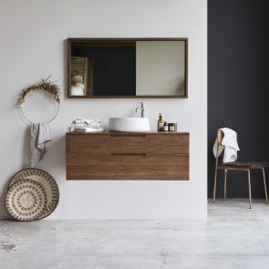 Baker - Solid teak vanity unit 115 cm