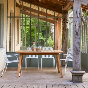 Pamoa - Massief teakhouten tuintafel voor 4/6 personen