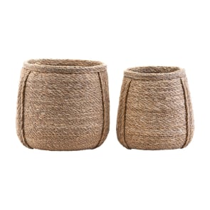 Plant - Ensemble de Paniers en fibres végétales