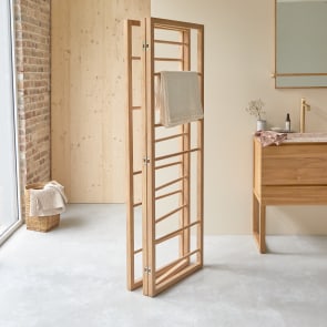 Anton - Towel rail in solid teak