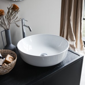 Luna - Round ceramic basin