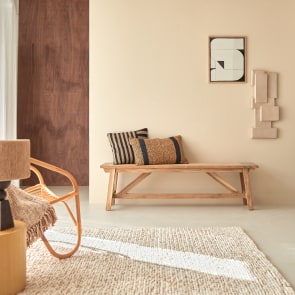 Filipe - Reclaimed Solid Teak Bench