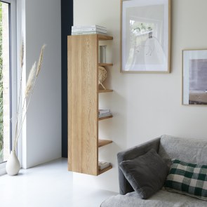 Easy - Massief eikenhouten wandplank