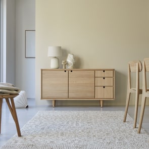 Jonàk - Sideboard in solid oak, 145 cm