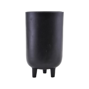 Jang - Black aluminium planter