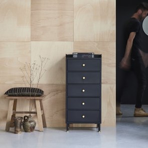 Anika - Metal small Chest of drawers