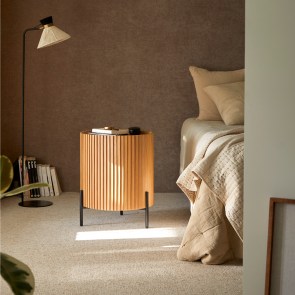 Lou - Bedside table in solid mindi 