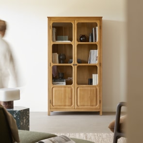 Marthe - Solid oak bookshelf