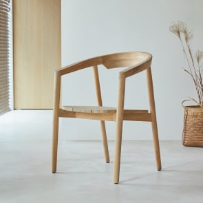 Francia - Silla de teca maciza