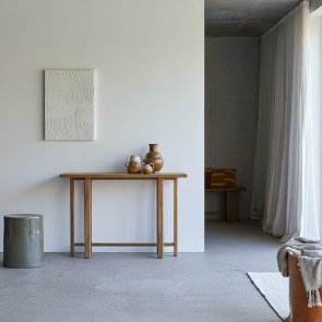 Antonia - Console table in recycled solid teak