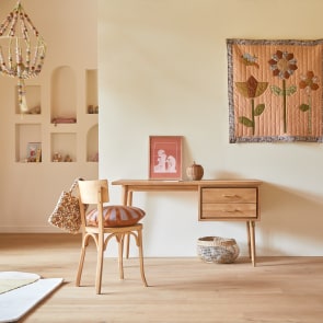 Kort - Scrivania per bambini in teak massello