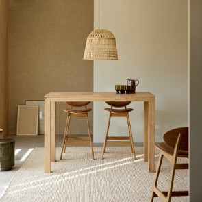 Eden - Massief eiken bartafel voor 2/4 personen