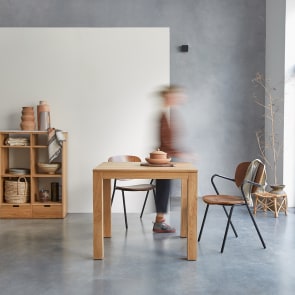 Eden - Solid Oak Table for 2 to 4 people