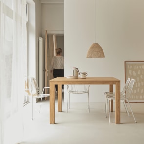 Eden - Solid teak table for 4-6 people