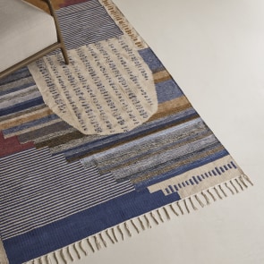Krisha - Alfombra de algodón de 150 cm x 240 cm