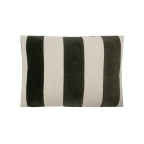 Sono - Cuscino in cotone 60x40 cm, verde