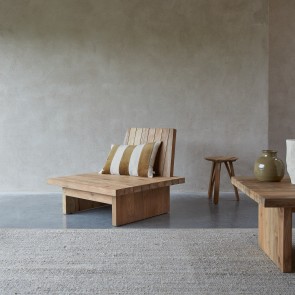 Joaquin - Poltrona in teak massello riciclato