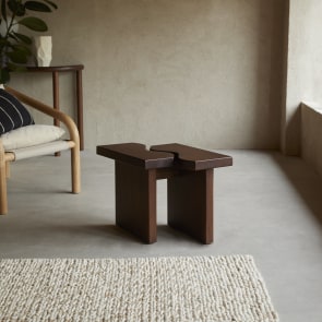 Opéra - Solid oak side table