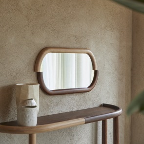 Opéra - Solid oak mirror 40 x 72.5 cm