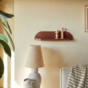 Jade - Wandplank in massief palissander 60 cm