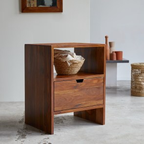 Kwarto - Meuble de rangement en palissandre massif 60 cm