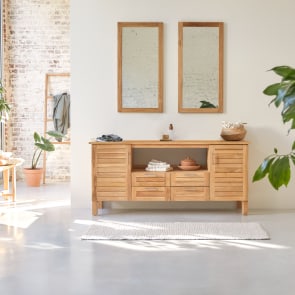 Soho - Solid teak storage unit 165 cm