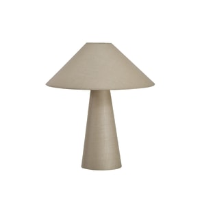 Nora - 25 Watt Lumina Natural Linen Table Lamp, Natural