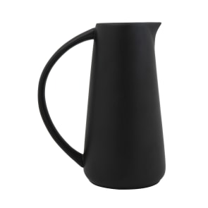 Sophia - Modern Stoneware Pitcher, Black