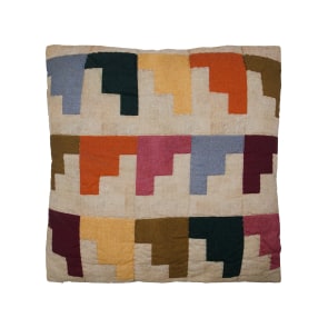 Block - Katoenen kussen 50 x 50 cm