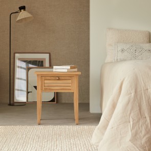 Suzette -  Solid teak bedside table