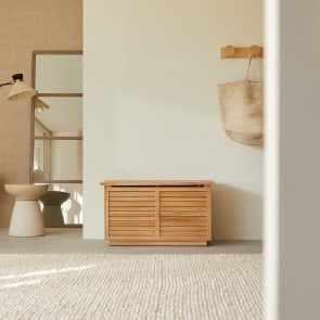 Suzette - Solid teak trunk