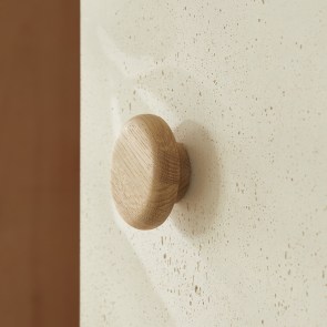 Eda - Kleiderhaken aus massiver Eiche