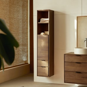 Senson - Solid walnut storage tower