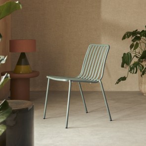 Gaby - Metal chair, green
