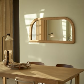 Léonie - Halspiegel van mindi 60x120 cm