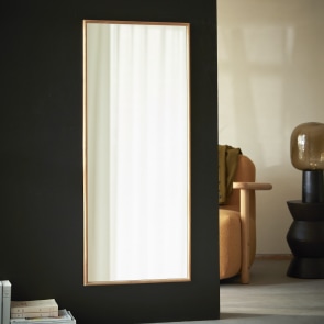 Paco - Miroir en teck recyclé 120x50 cm