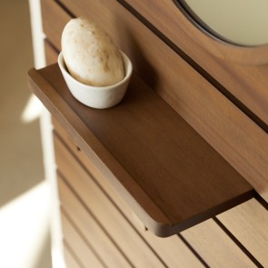 Arthur - Modular shelving in solid wood, 30 cm high